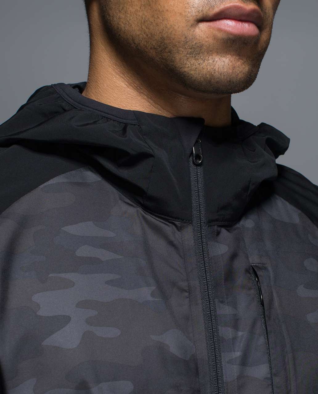 Lululemon Pack-It Jacket *Mesh - Lotus Camo Black