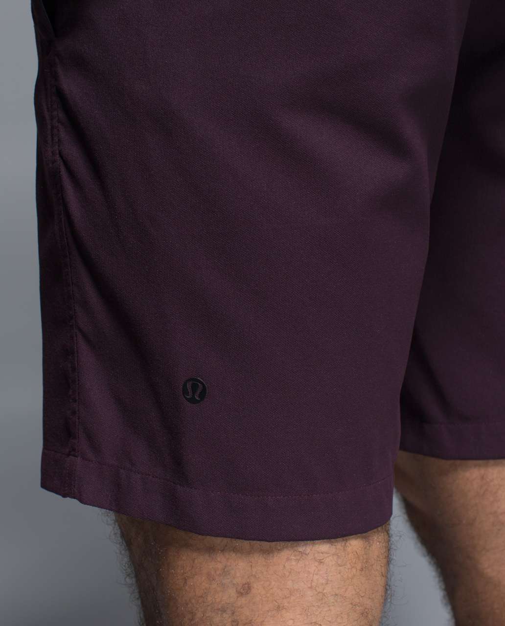 Lululemon Union Short - Chambray Plaid Bordeaux Drama / Chambray Plaid Deep Coal