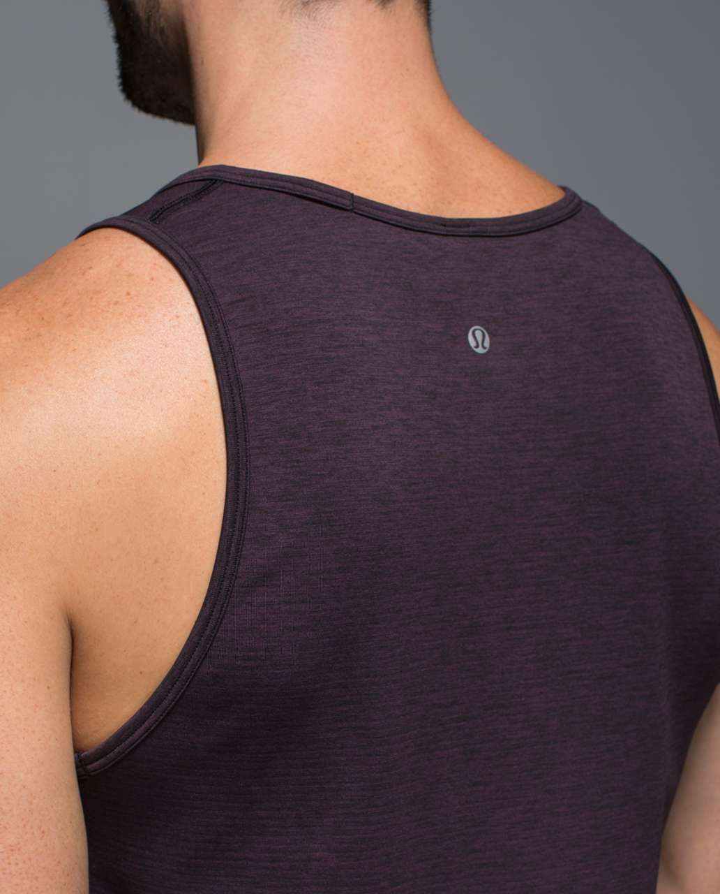 Lululemon Metal Vent Tech Tank - Black Cherry / Black (First Release)