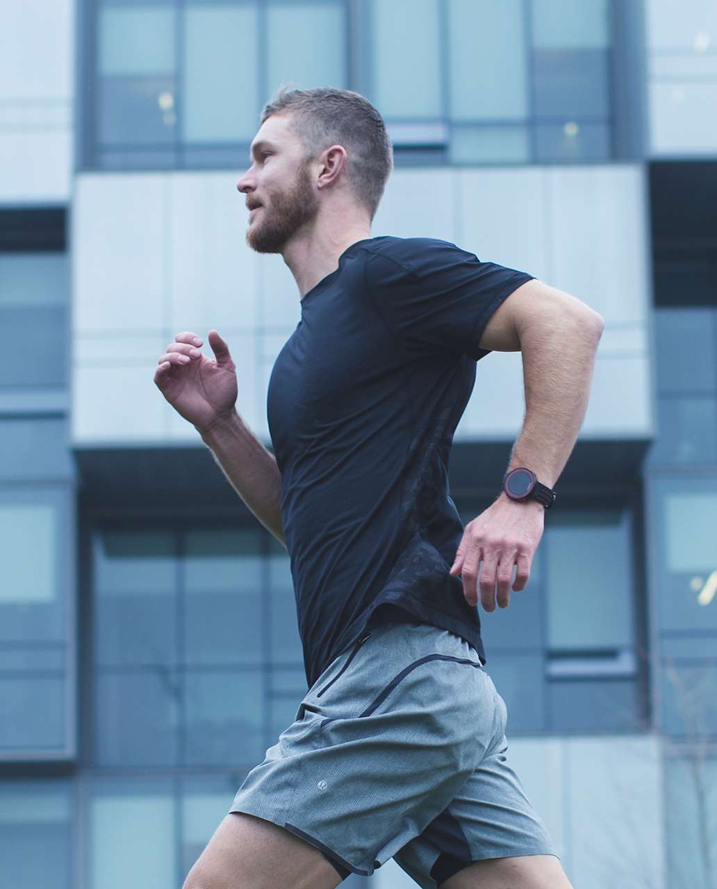 Lululemon Surge Short Sleeve - Black