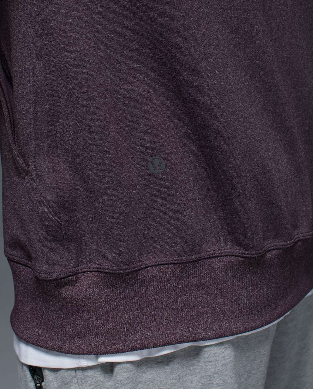 Lululemon Six Pack Jacket - Heathered Black Cherry