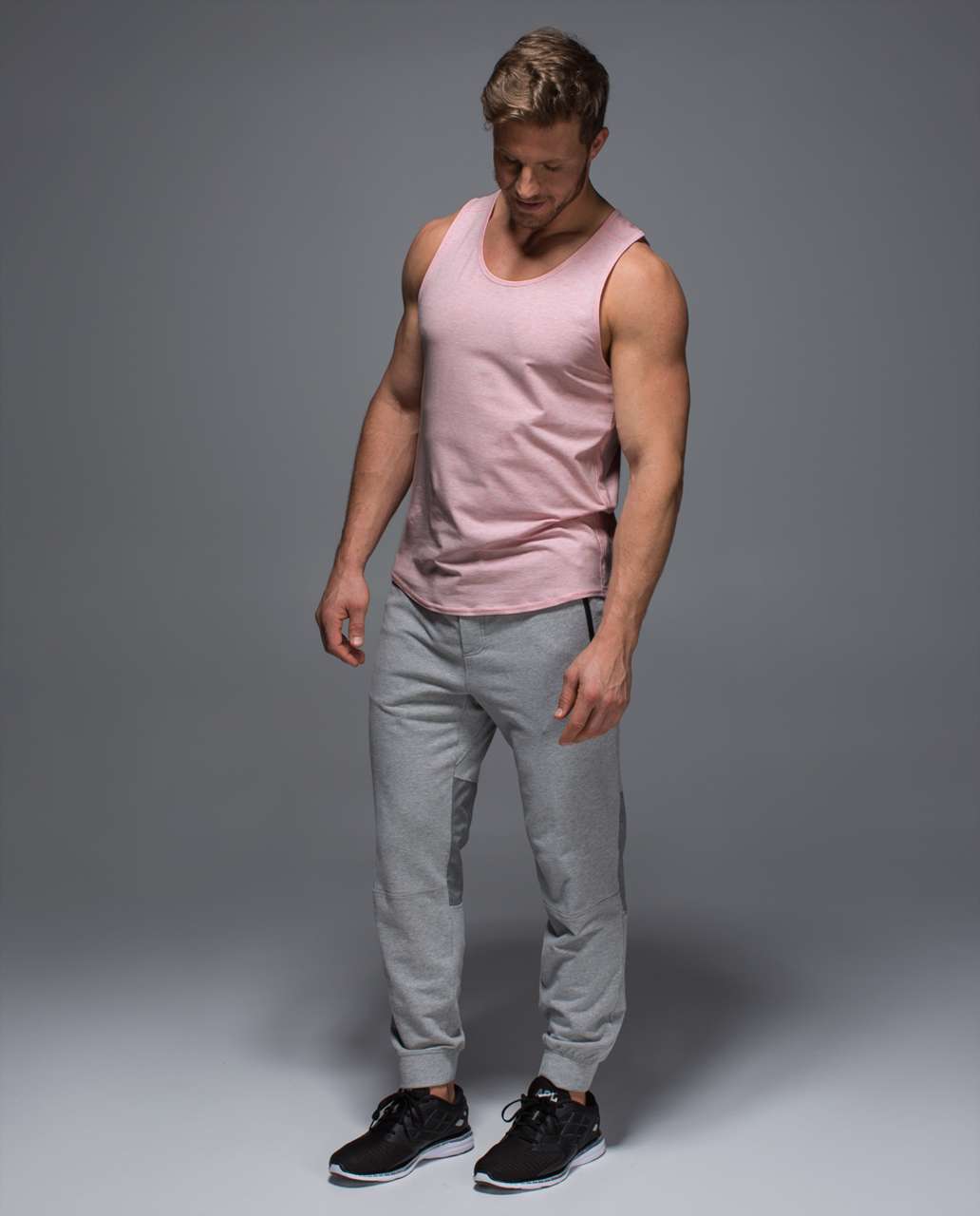 Lululemon Bodhi Tank - Heathered Grit Pink