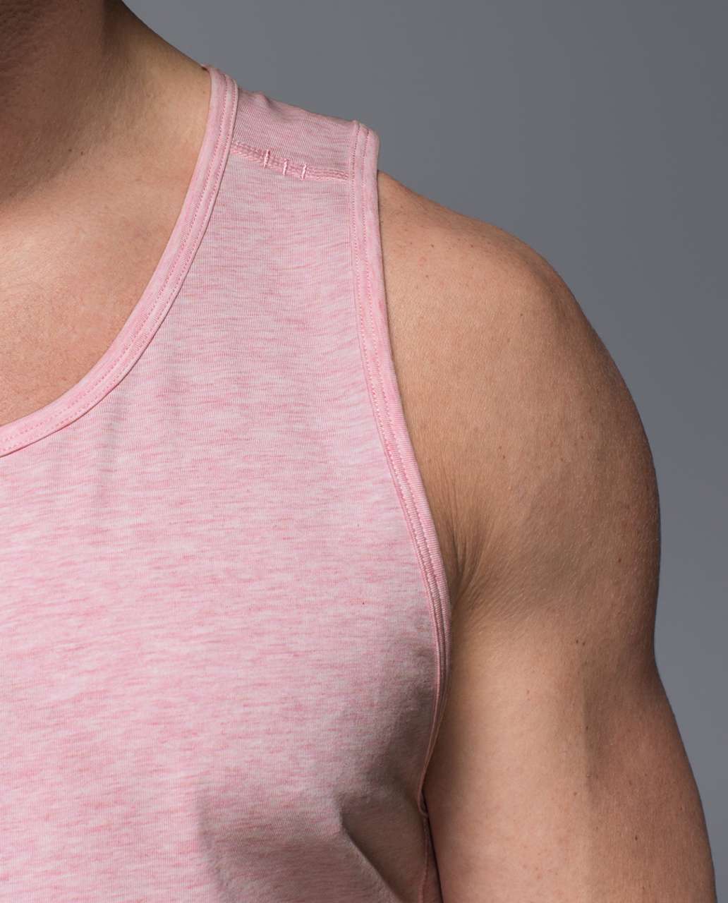 Lululemon Bodhi Tank - Heathered Grit Pink