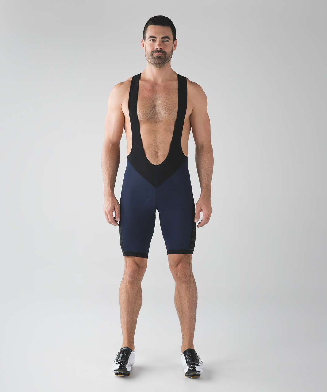 Lululemon Sea To Sky Bib Short - Deep Navy / Black