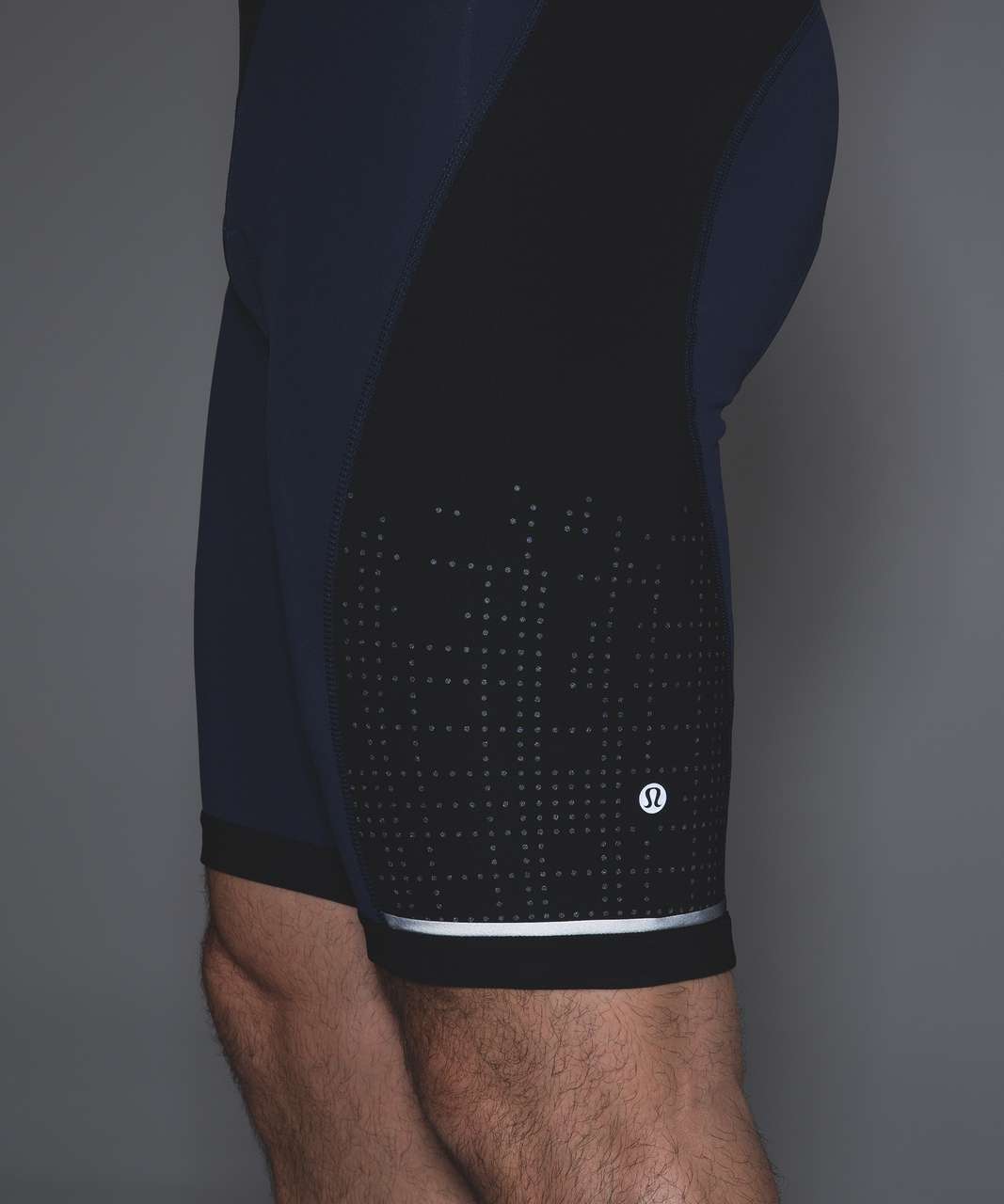 Lululemon Sea To Sky Bib Short - Deep Navy / Black