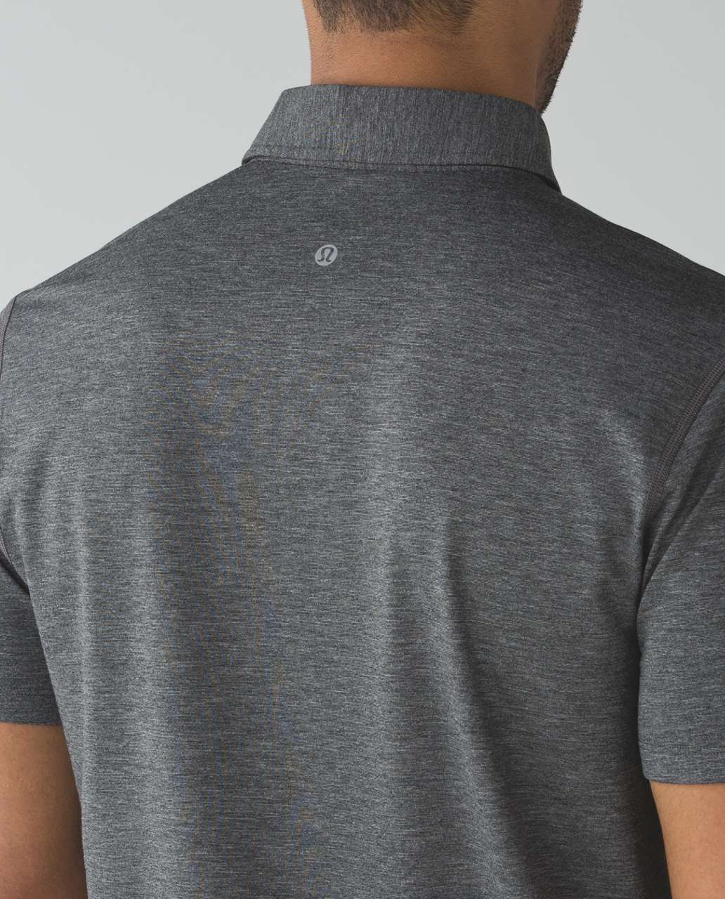 Lululemon Evolution Polo - Heathered Black (Second Release)