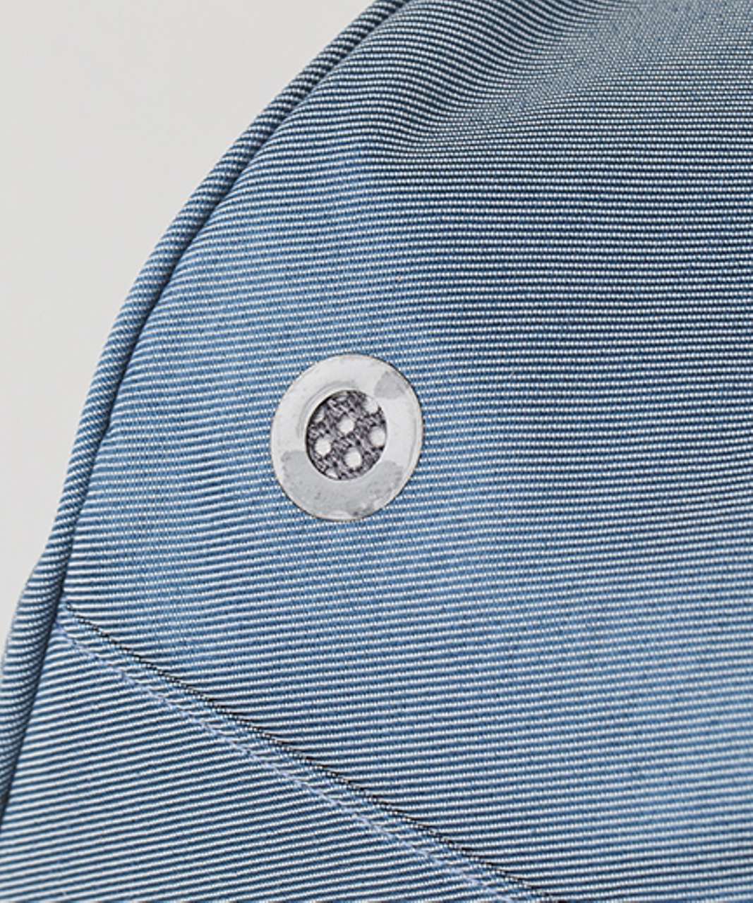 Lululemon Crosstrain Barrel Duffel - Tempest Blue / White