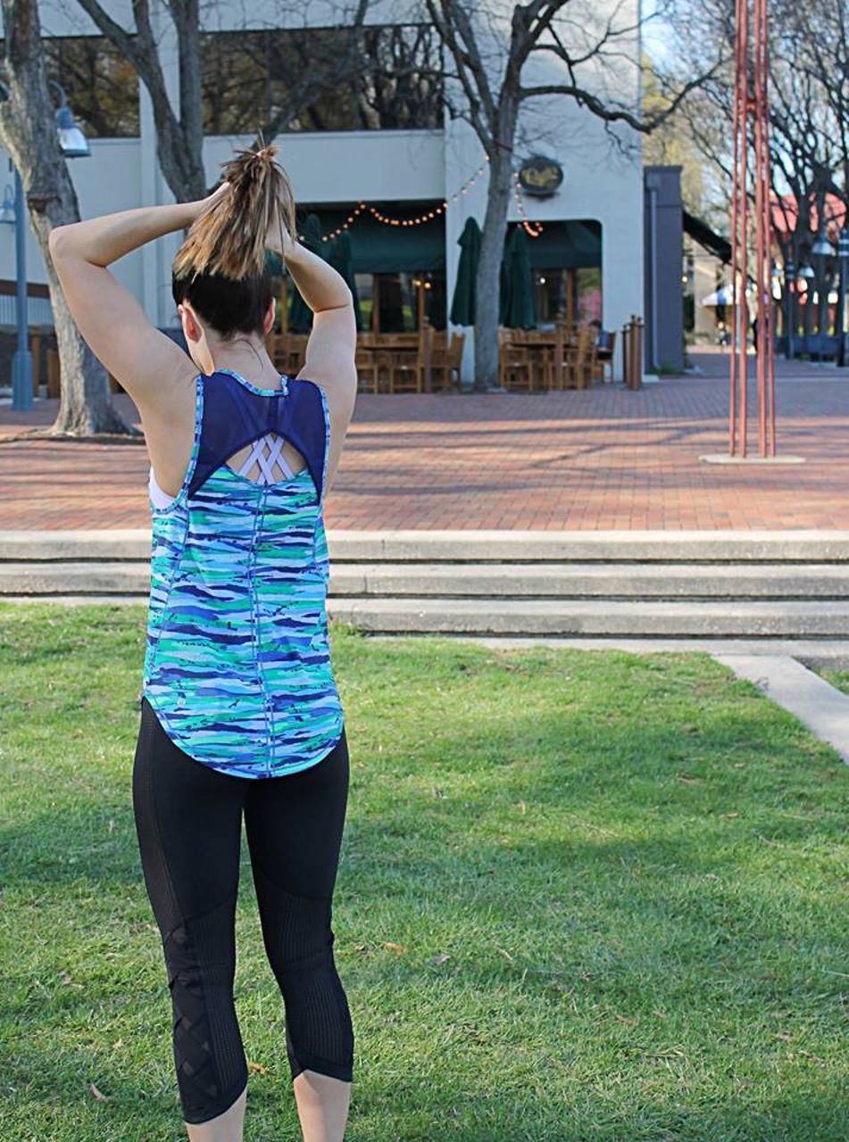 Lululemon Sculpt Tank - Seven Wonders Multi / Hero Blue