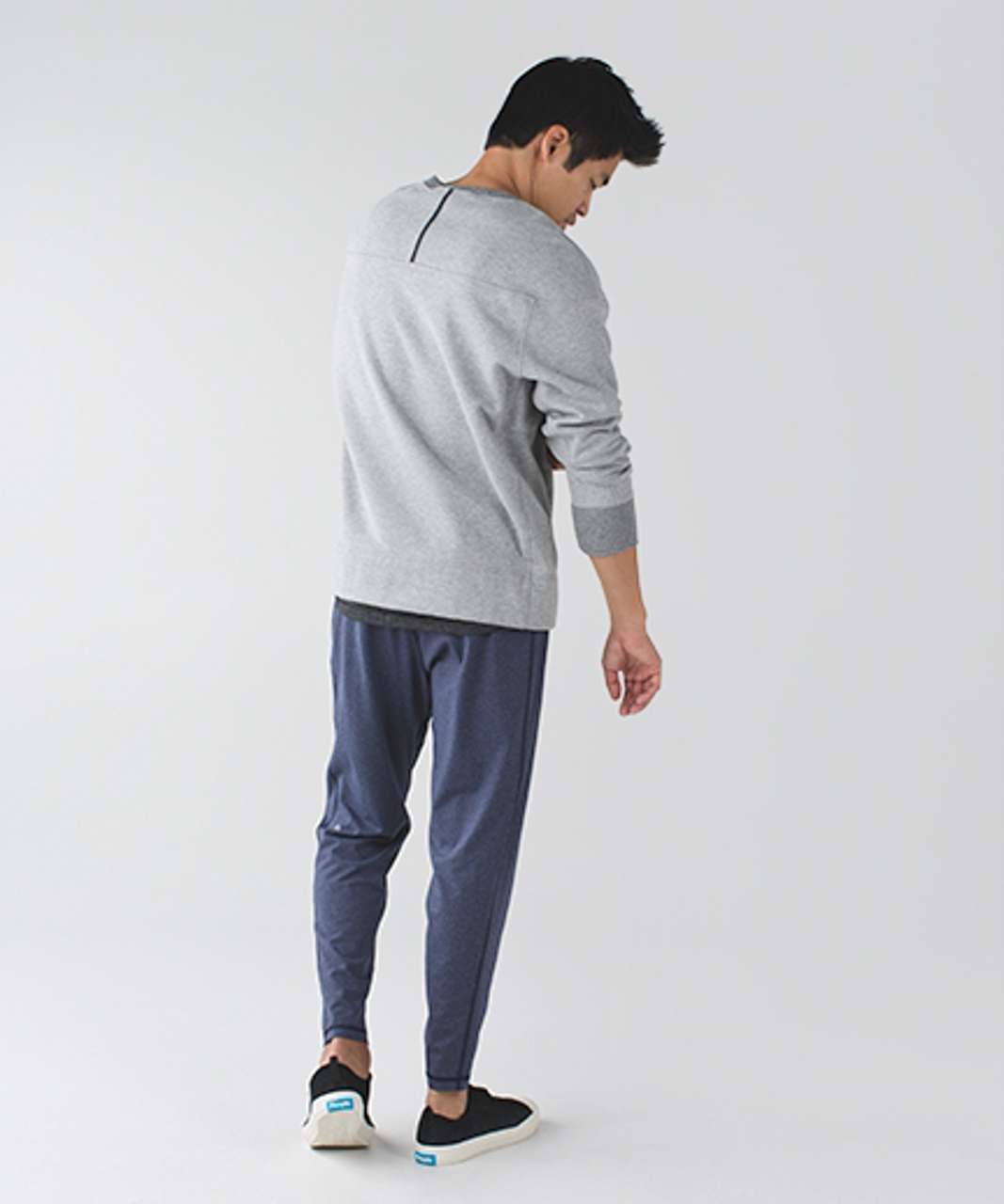 Lululemon On The Mat Pant - Heathered Deep Navy