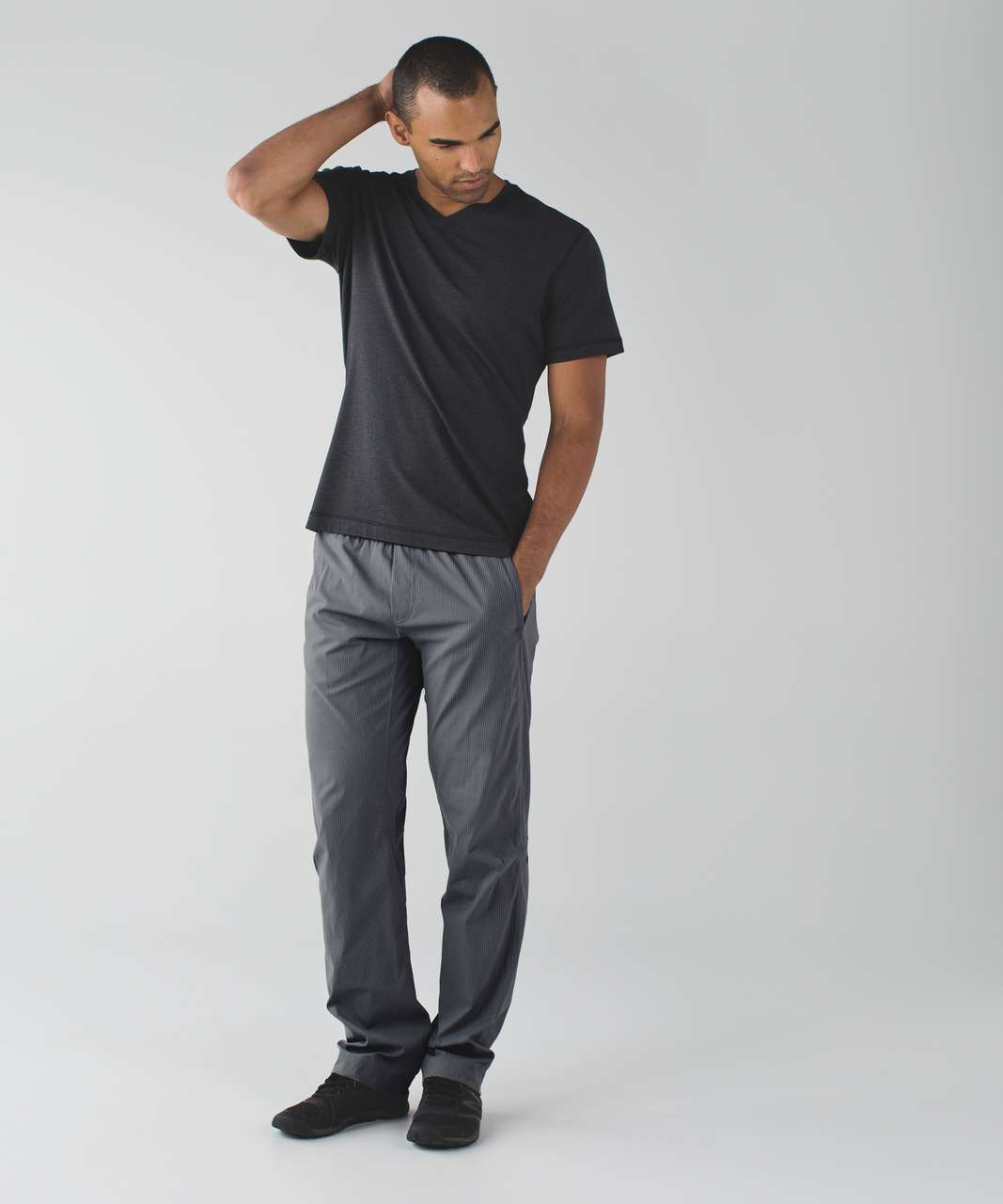 Lululemon Seawall Track Pant 2.0 - Heathered Slate / Deep Coal