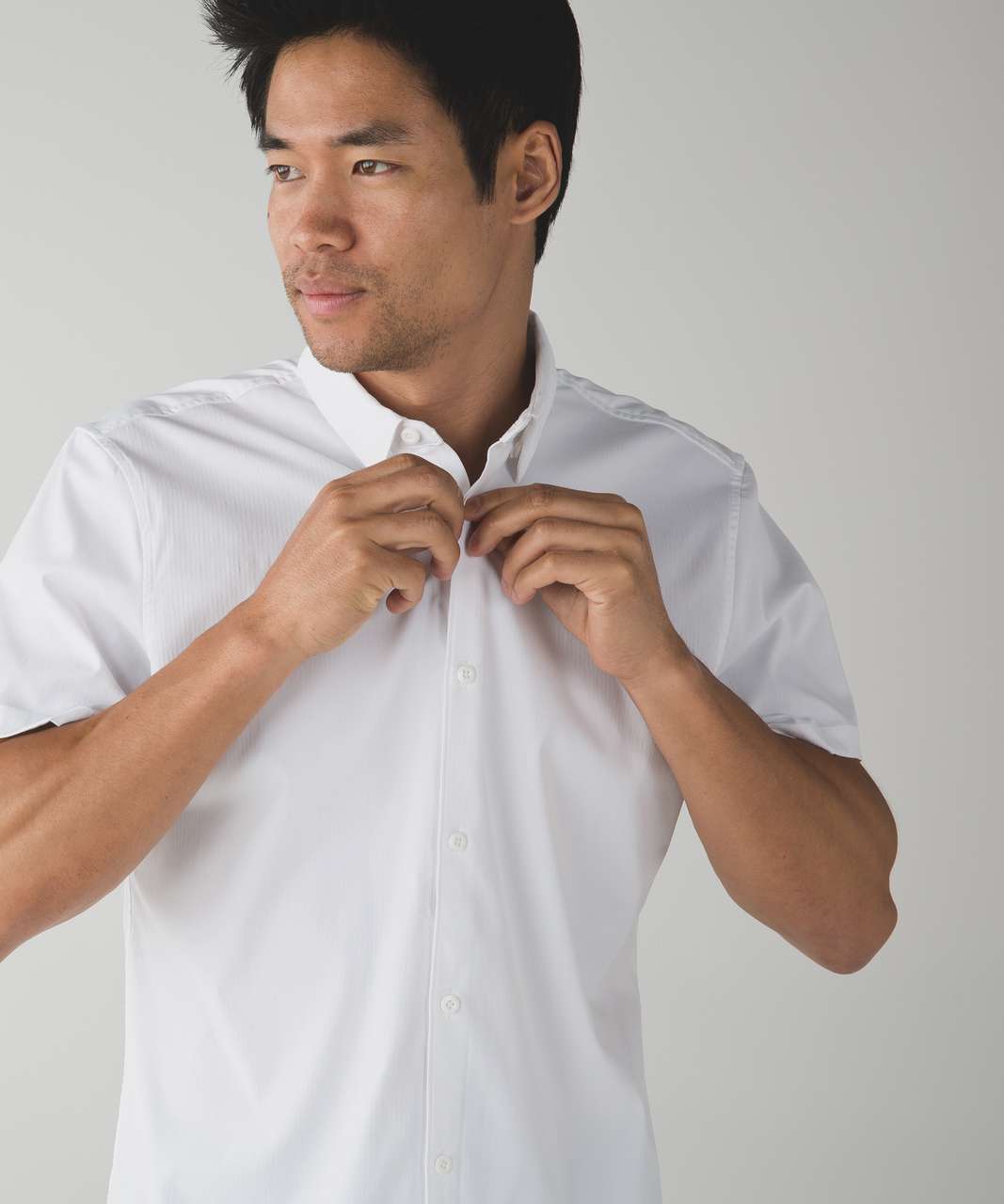 Lululemon The Gamer Button Down - White