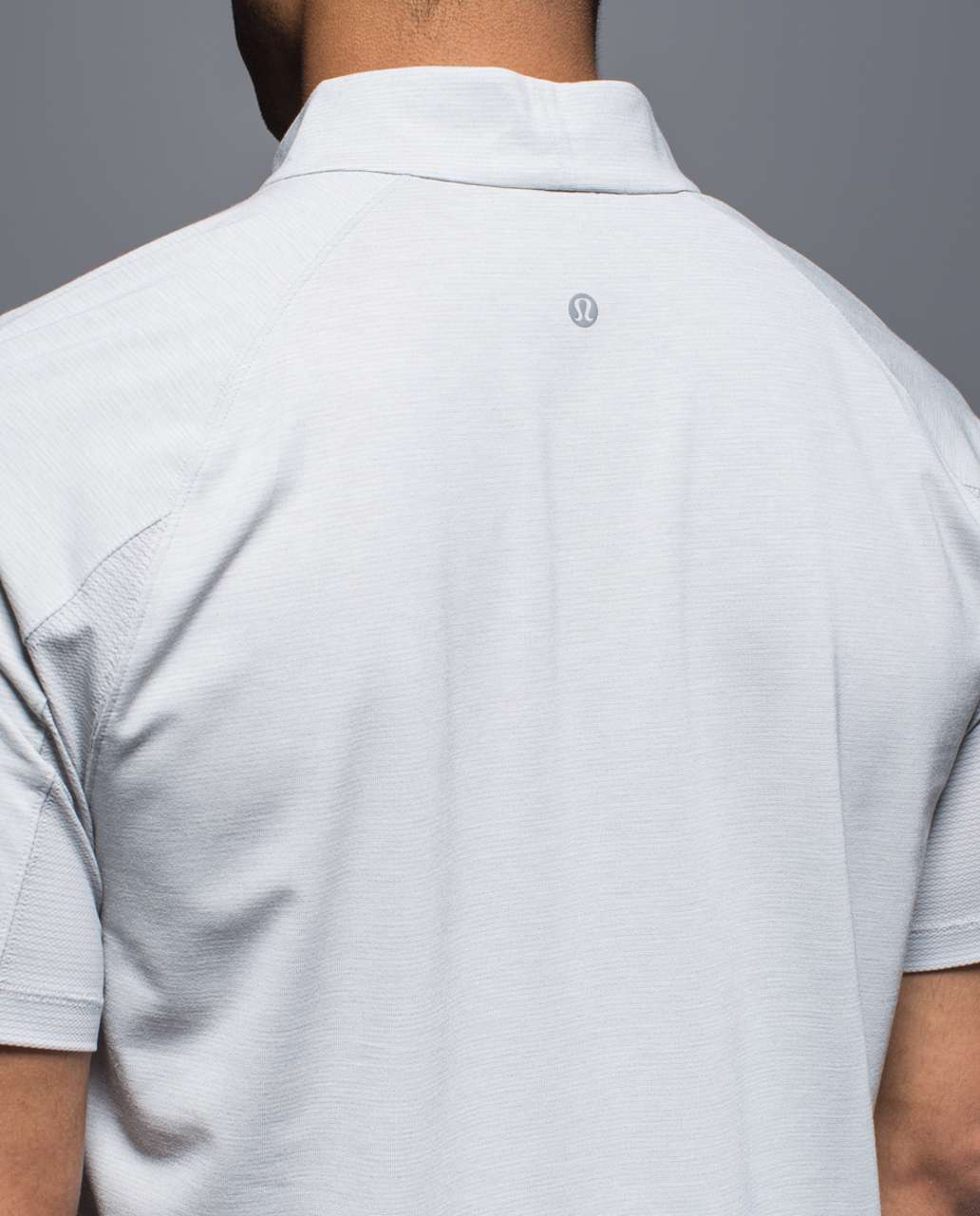 Lululemon Switchback 1/4 Zip - Heathered Silver Spoon