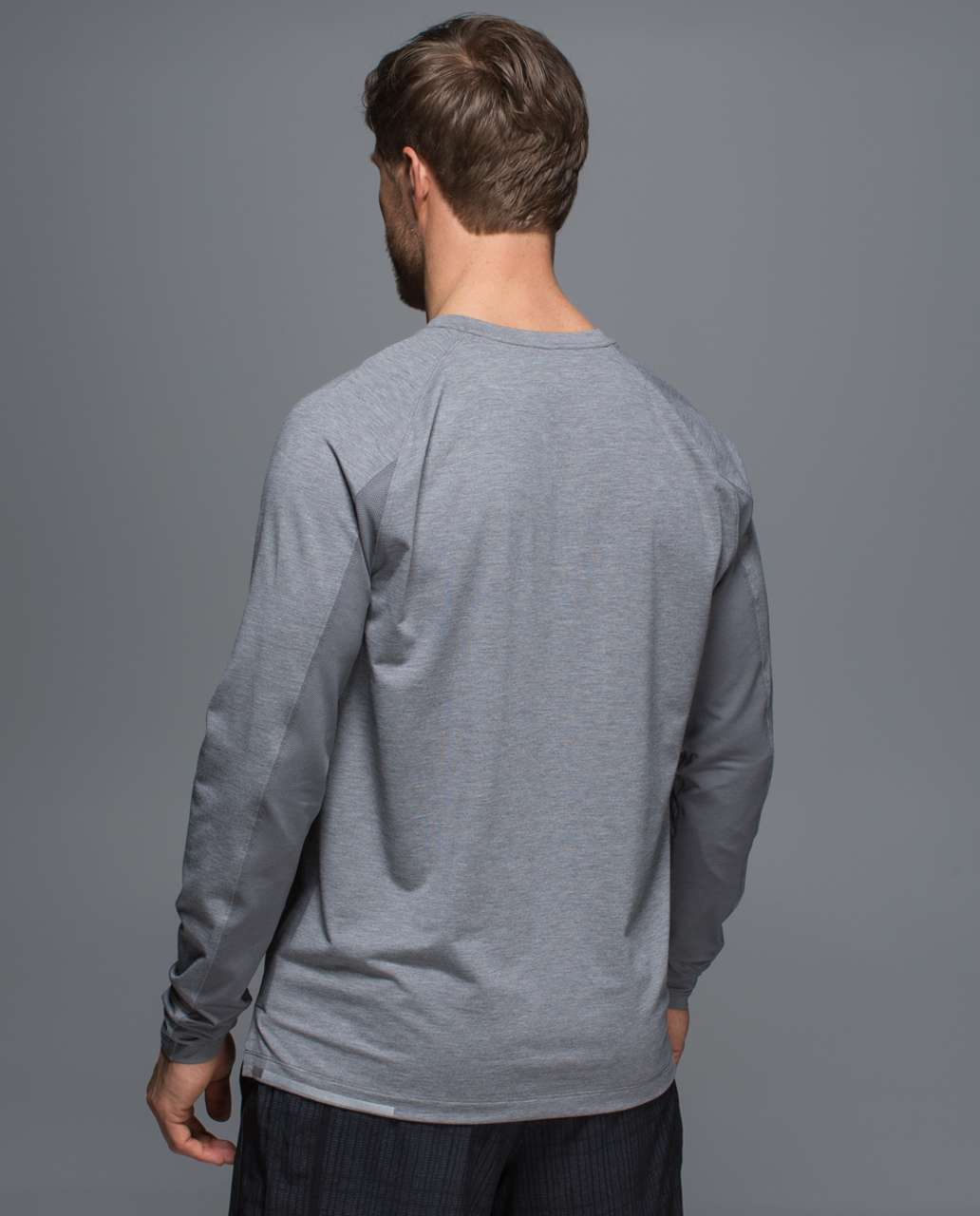 Lululemon Switchback Long Sleeve - Heathered Slate