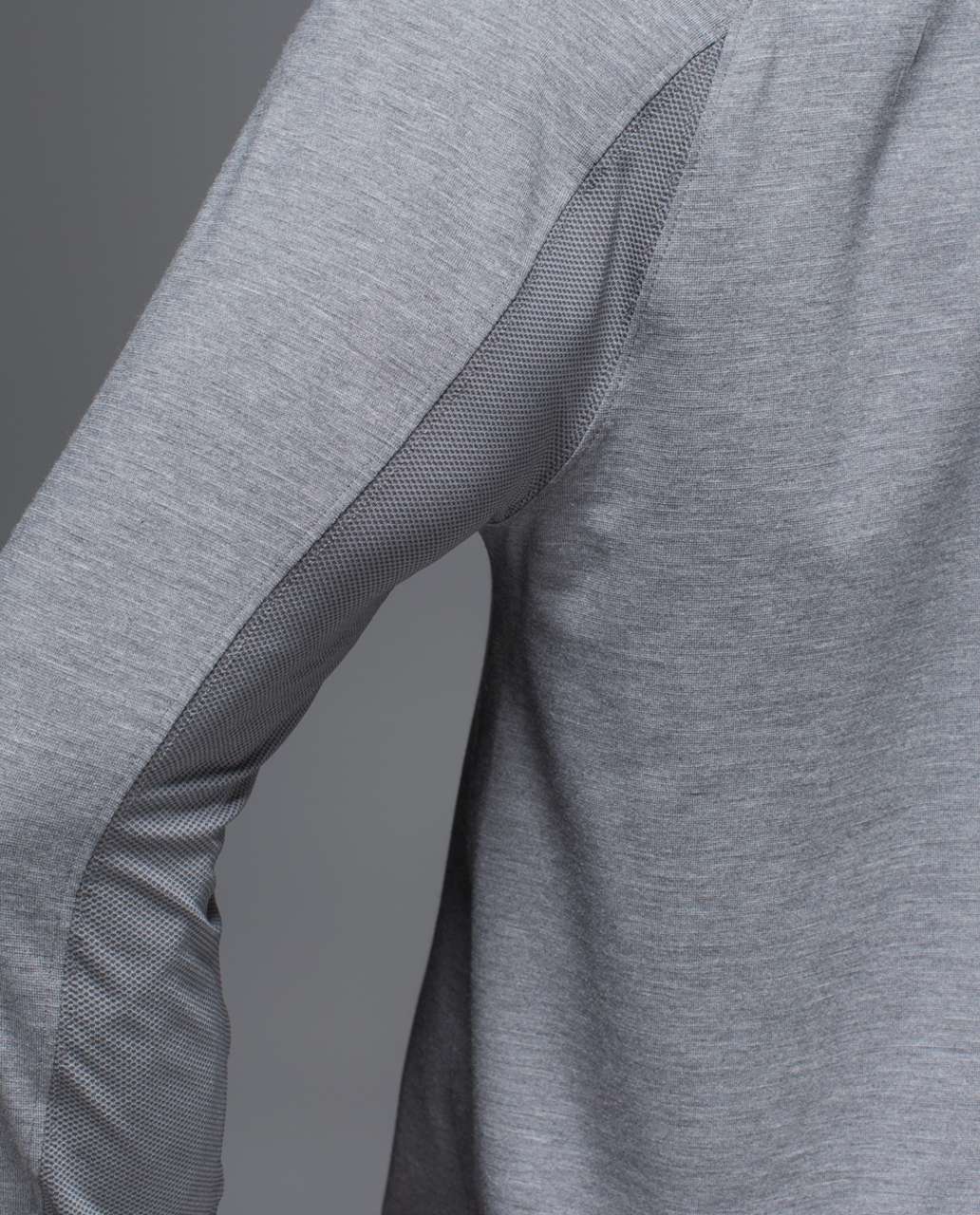 Lululemon Switchback Long Sleeve - Heathered Slate