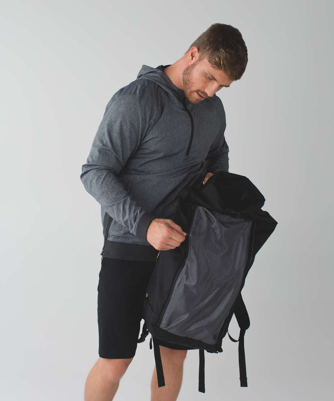 lululemon roll top backpack