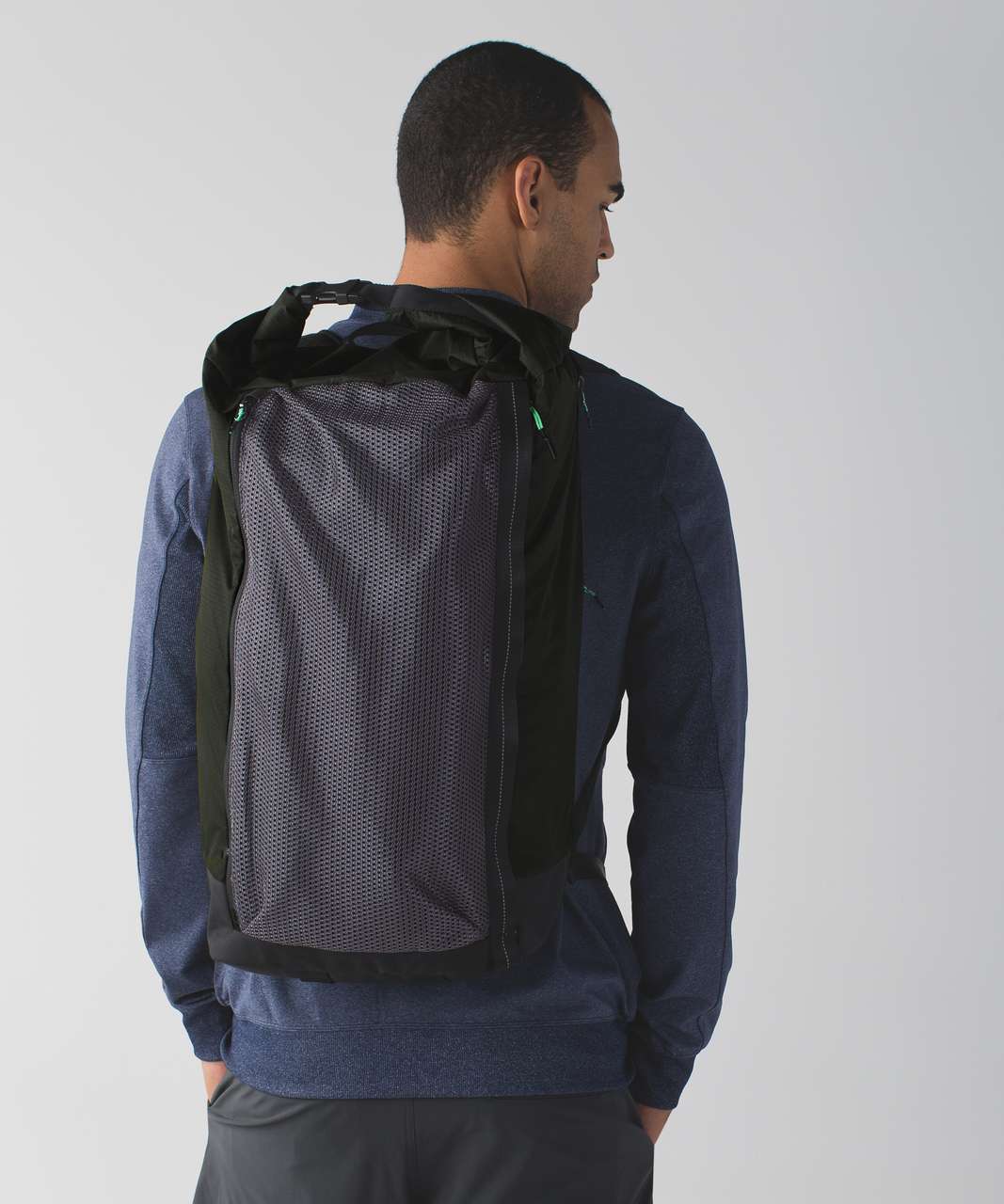 lululemon roll top backpack