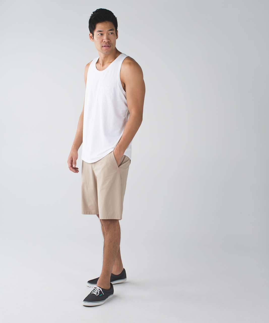 Lululemon Sundown Tank - White / Heathered White