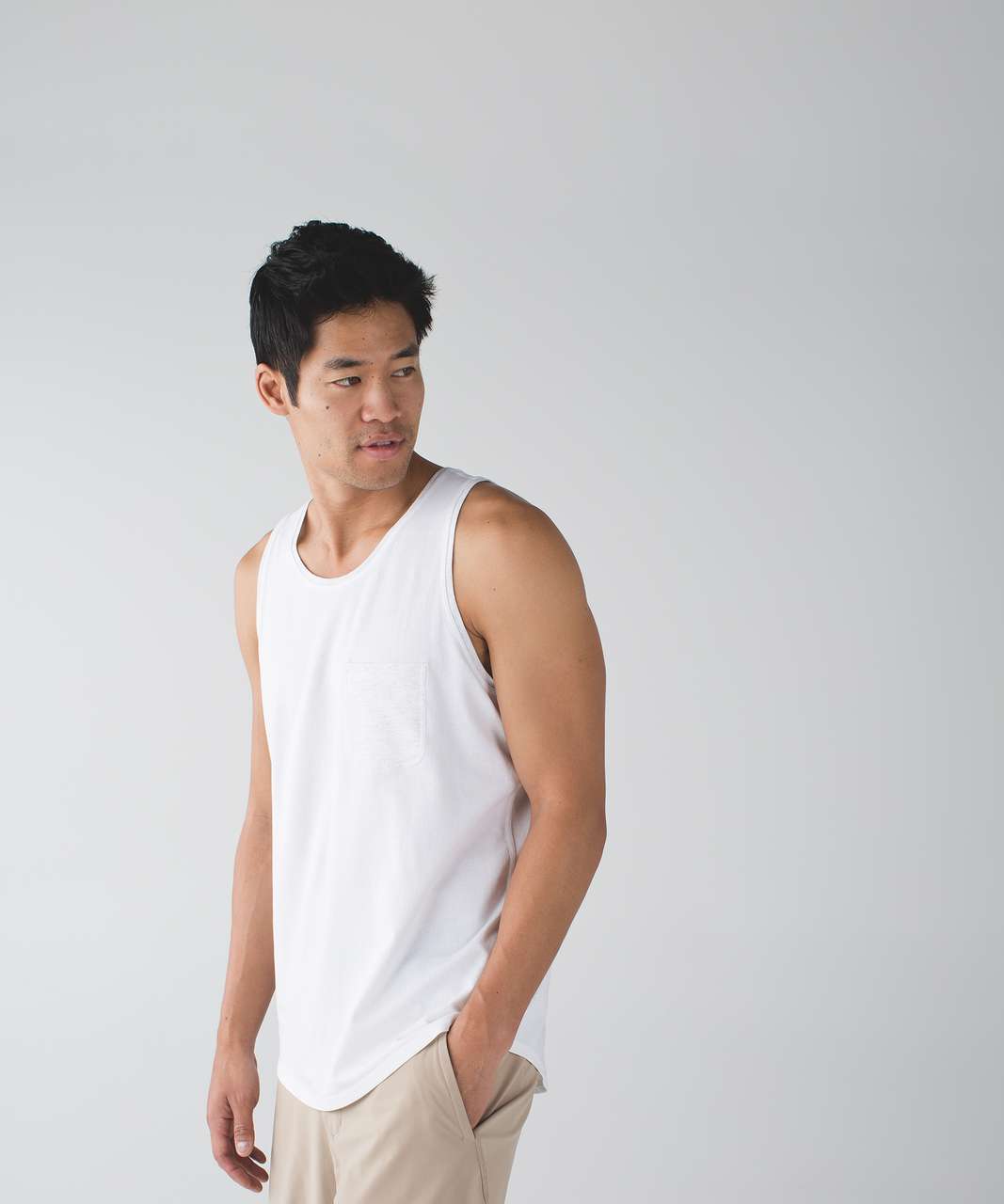 Lululemon Sundown Tank - White / Heathered White