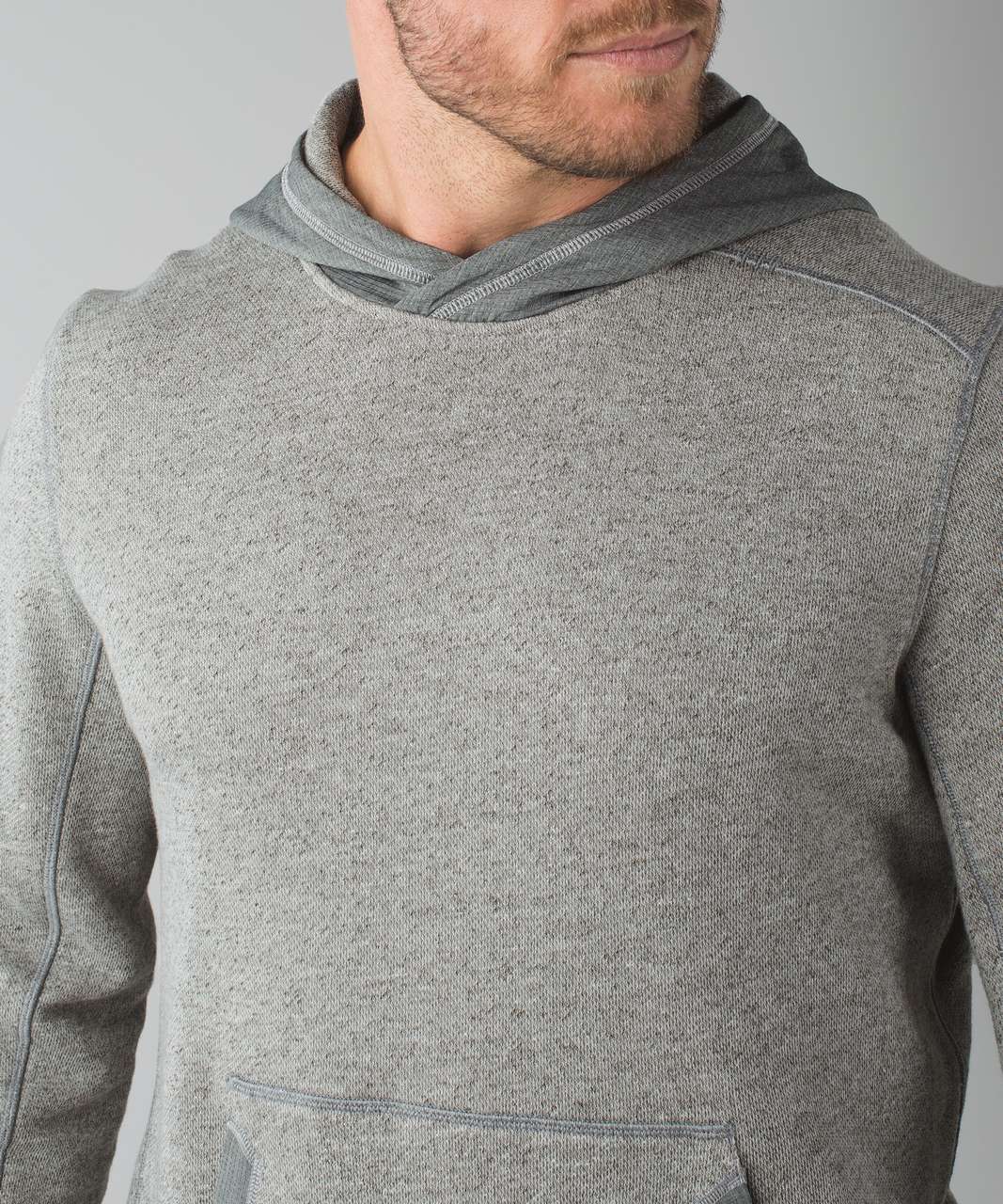 Lululemon Sundown Hoodie - Heathered Black / Heathered Slate