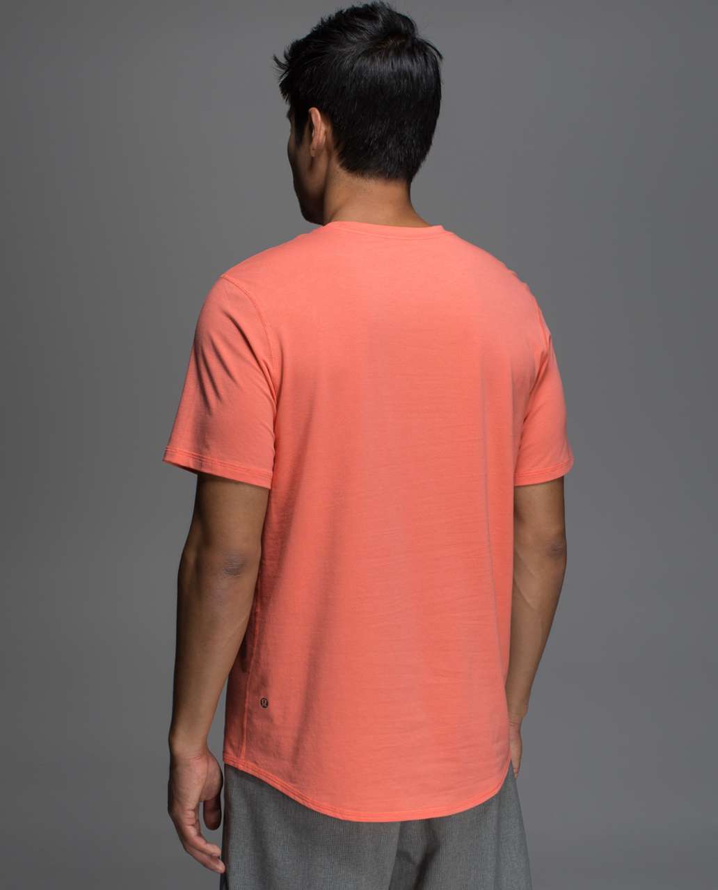 Lululemon Sundown Short Sleeve - Plum Peach / Heathered Brick