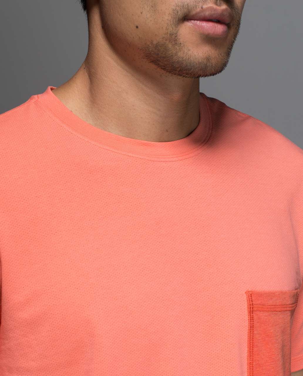 Lululemon Sundown Short Sleeve - Plum Peach / Heathered Brick