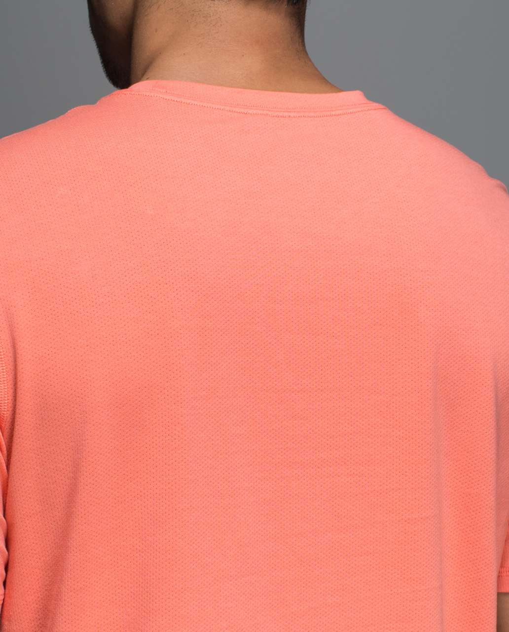 Lululemon Sundown Short Sleeve - Plum Peach / Heathered Brick