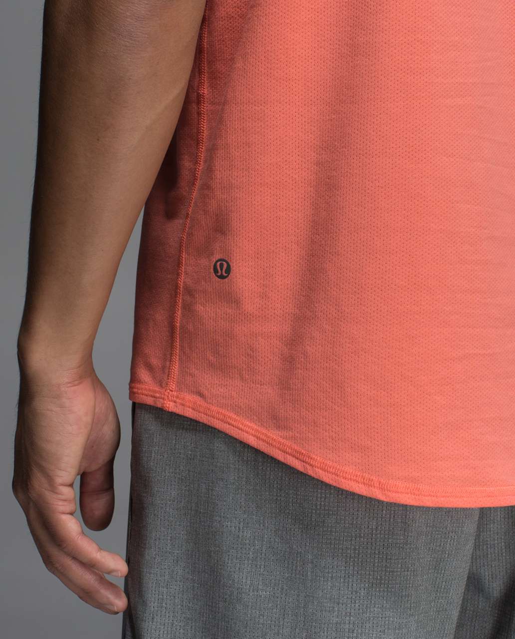 Lululemon Sundown Short Sleeve - Plum Peach / Heathered Brick