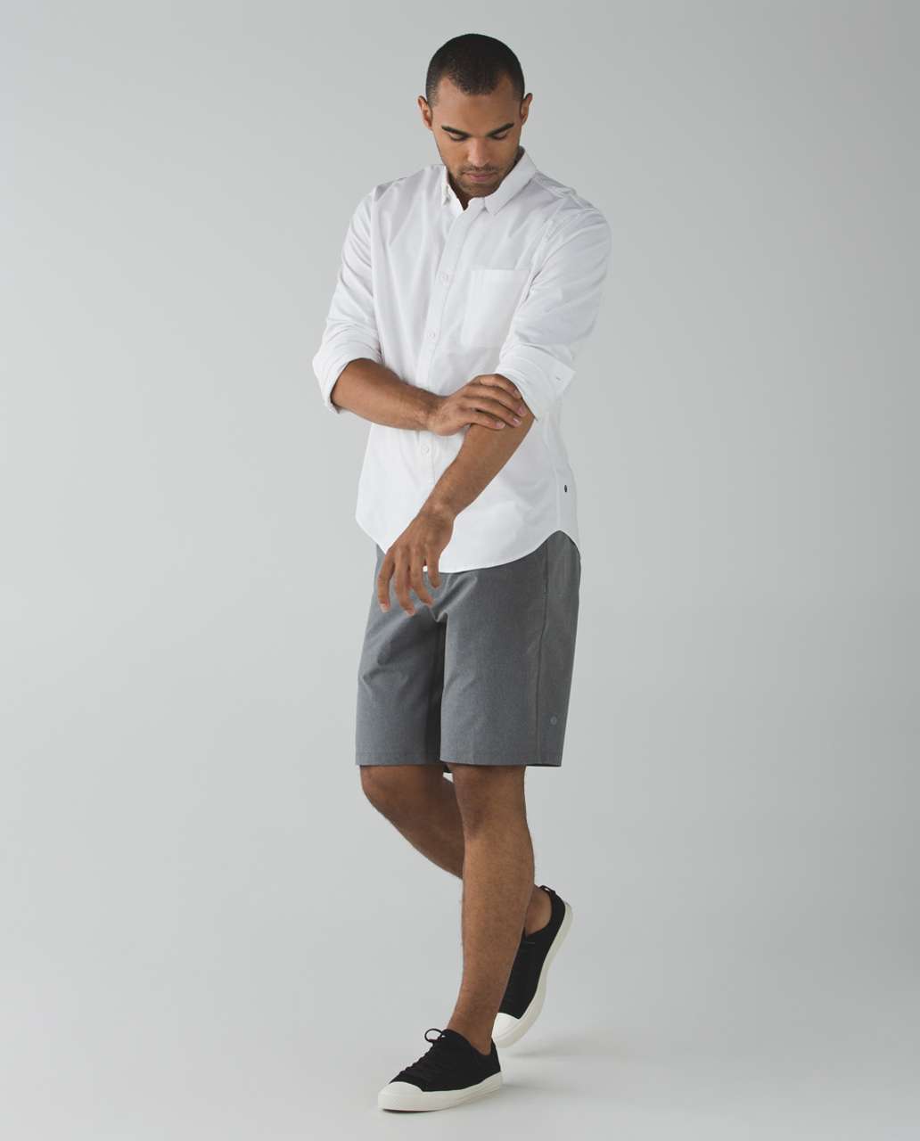 Lululemon Commission Long Sleeve Button Down *Qwick Oxford - White (First Release)