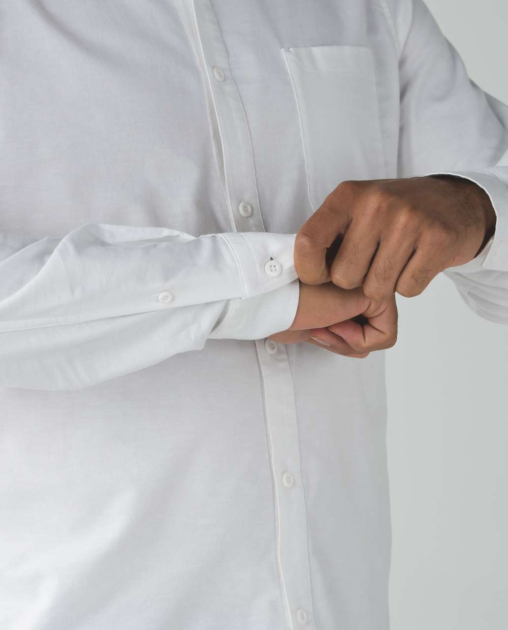 Lululemon Commission Long Sleeve Button Down *Qwick Oxford - White (First Release)