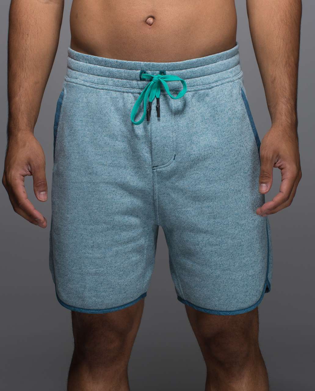 Lululemon Sundown Short - Heathered Tofino Teal