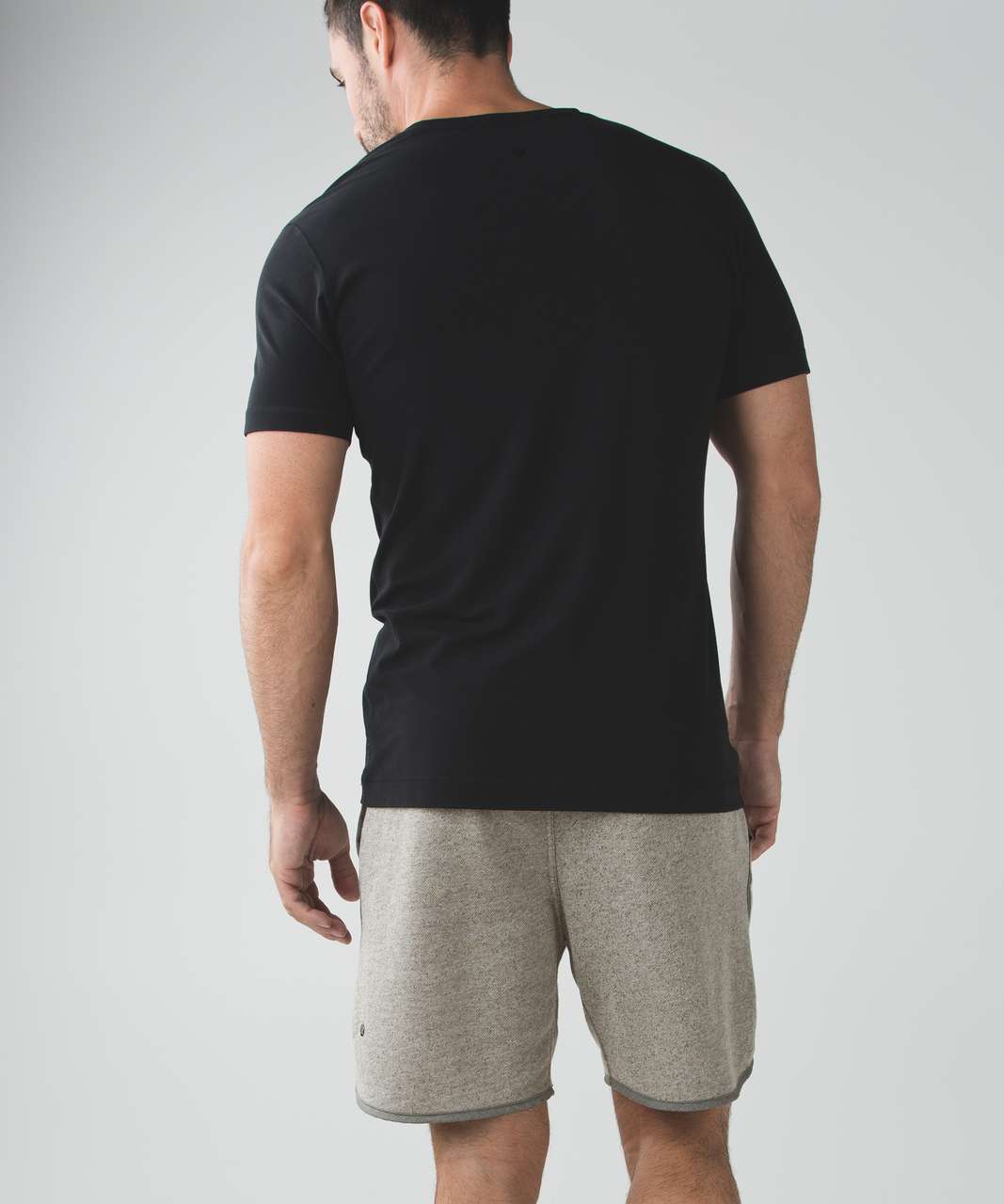 Lululemon Sundown Short - Heathered Black / Heathered Slate