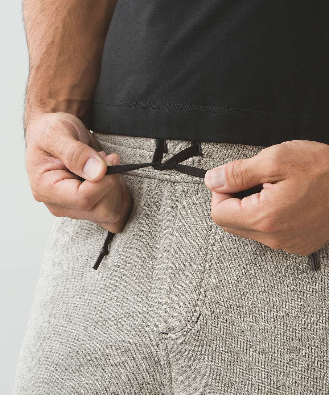 Lululemon Sundown Short - Heathered Black / Heathered Slate