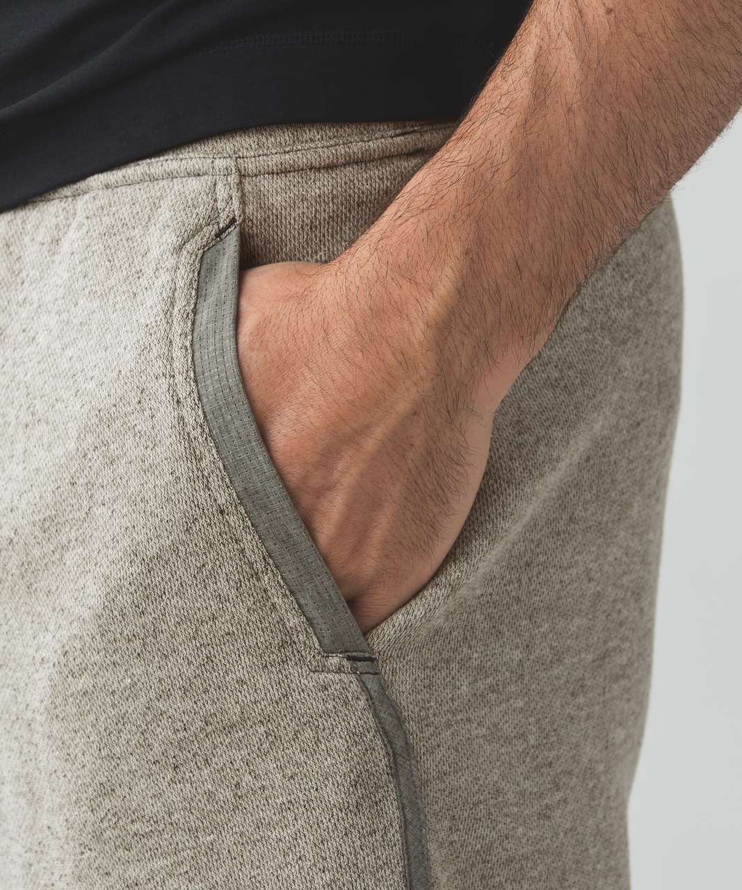 Lululemon Sundown Short - Heathered Black / Heathered Slate