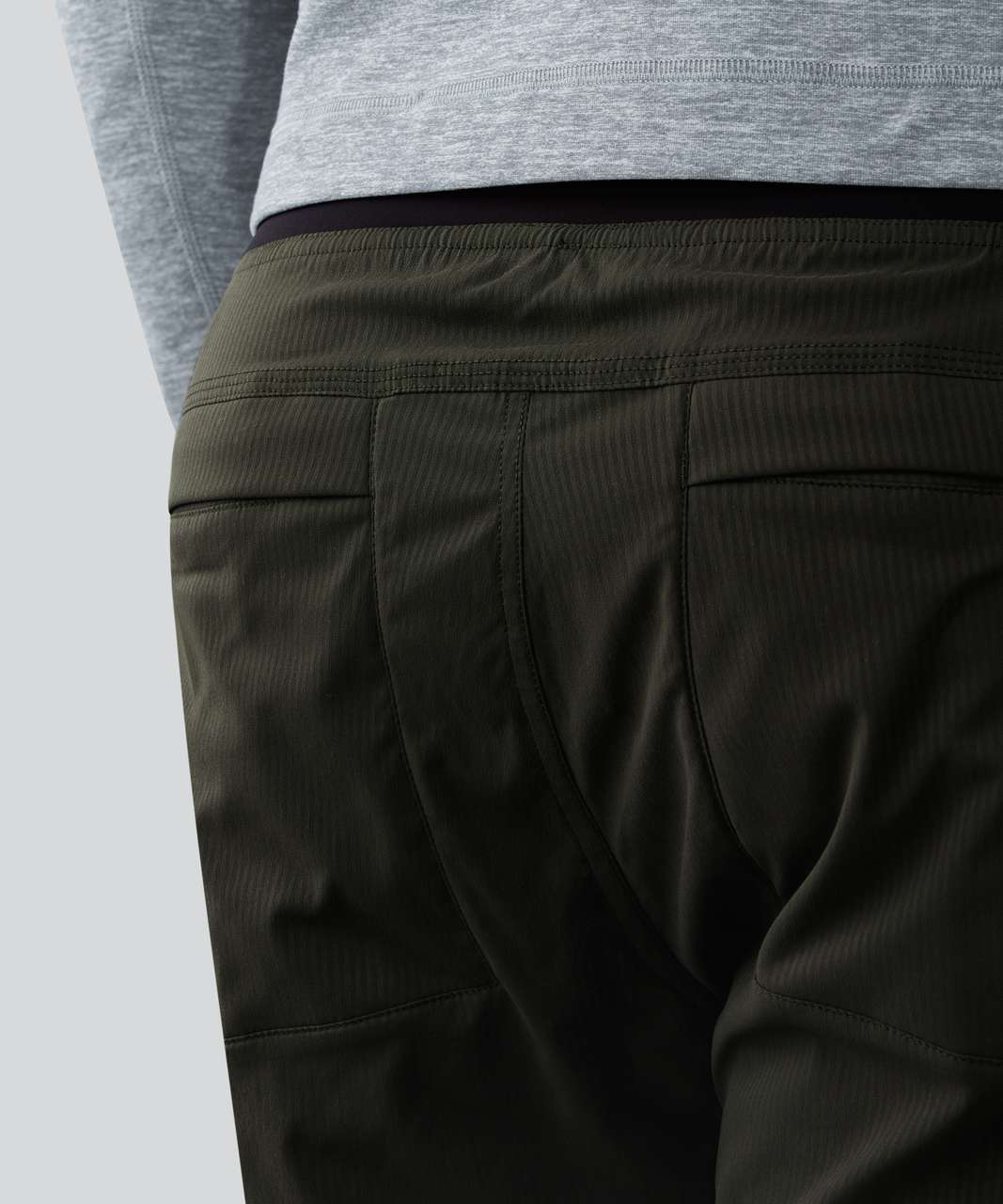 Lululemon Seawall Track Pant 2.0 - Gator Green / Black - lulu fanatics