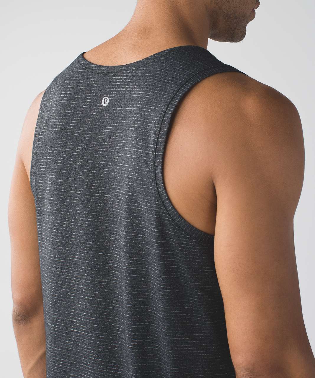 Lululemon Open Up Tank - Heathered Black - lulu fanatics