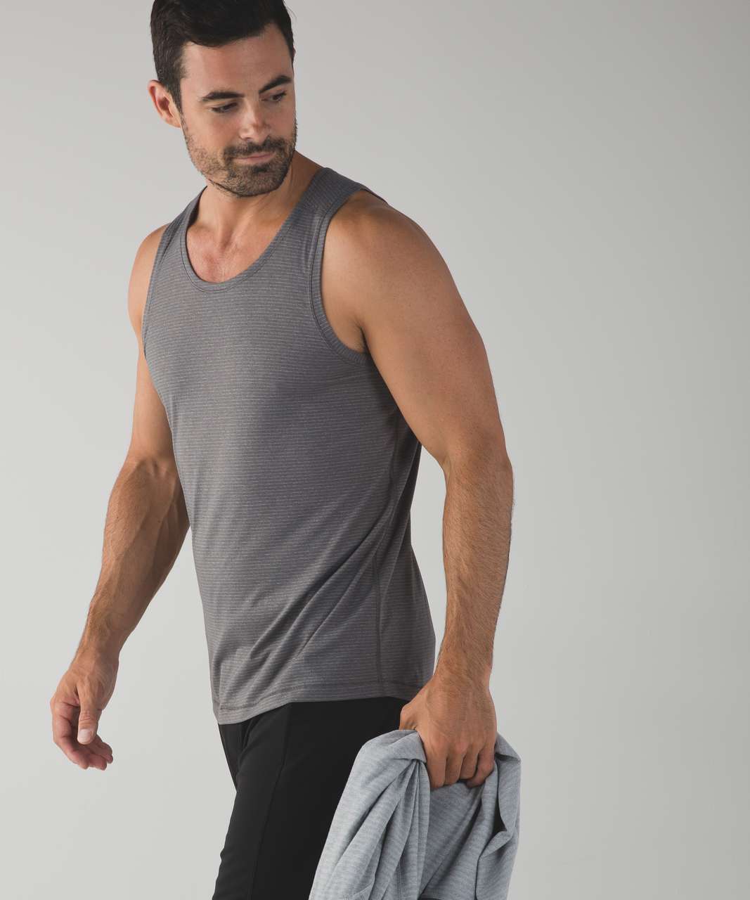 Lululemon Open Up Tank - Heathered Slate