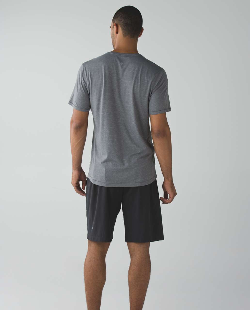 Lululemon Open Up Short Sleeve - Heathered Slate