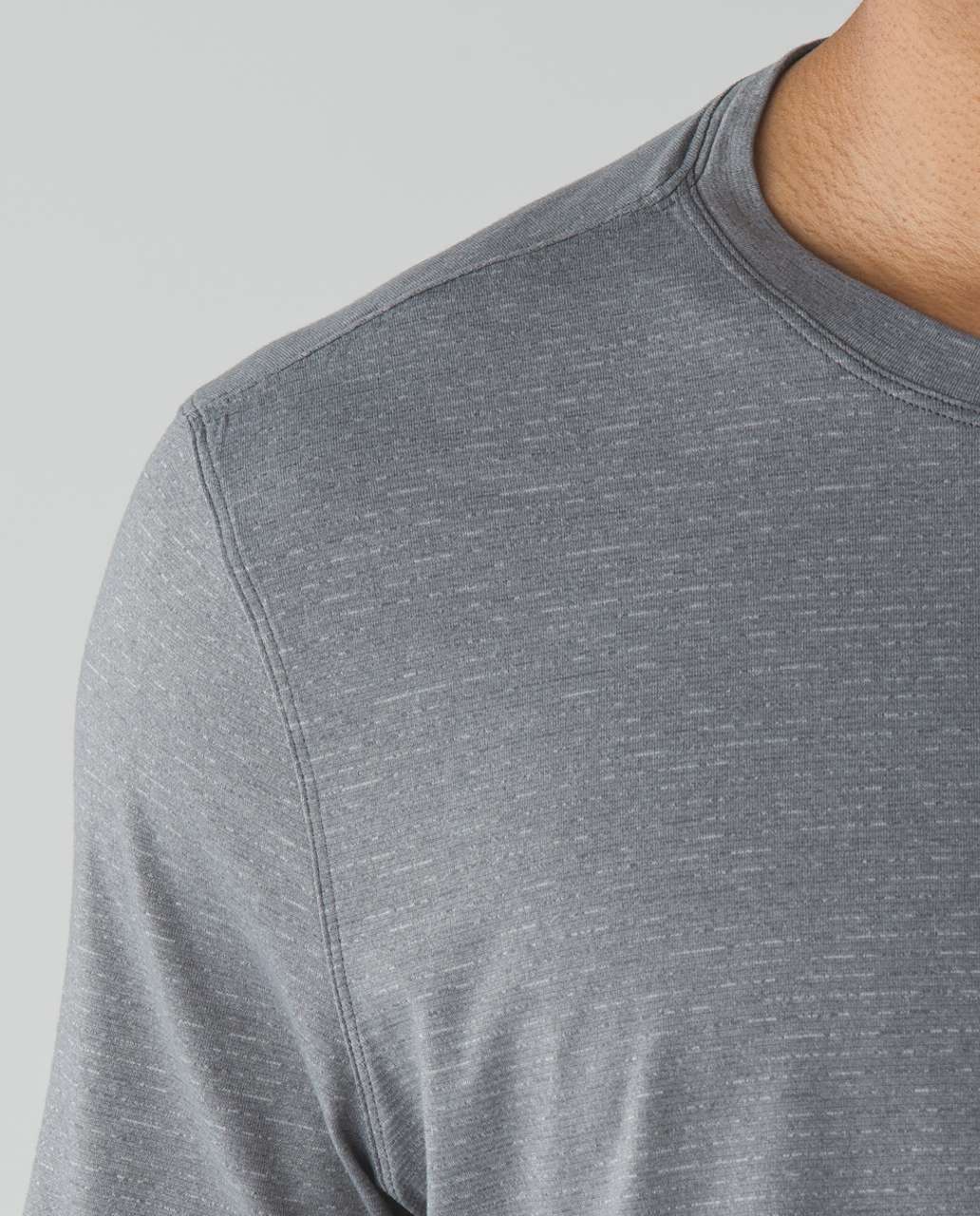 Lululemon Open Up Short Sleeve - Heathered Slate