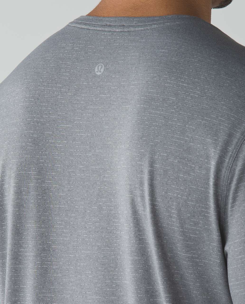 Lululemon Open Up Short Sleeve - Heathered Slate