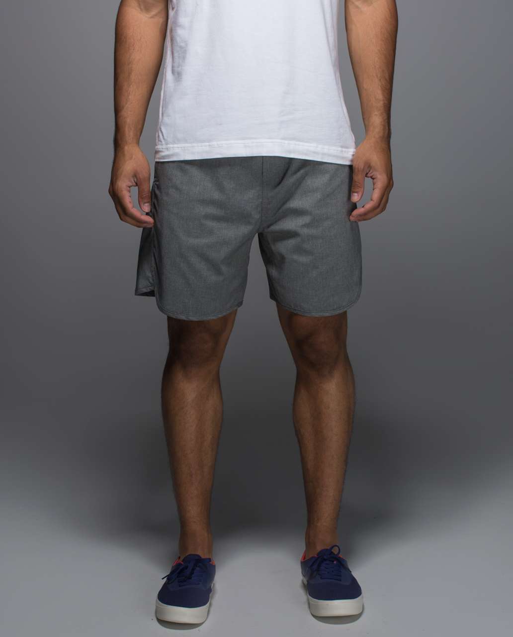 Lululemon Sundown Short *Mesh - Heathered Slate