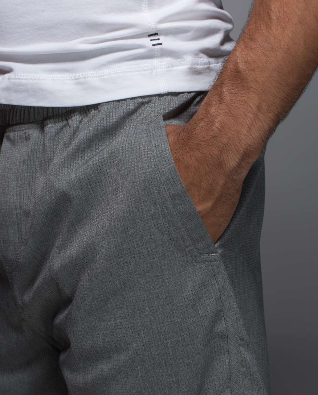 Lululemon Sundown Short *Mesh - Heathered Slate