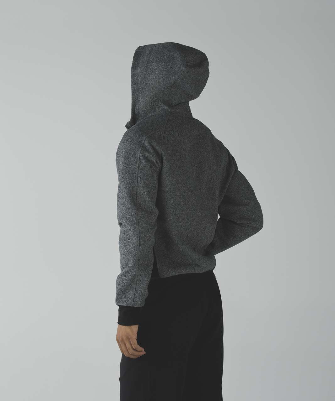 Lululemon Best Coast Hoodie - Heathered Speckled Black / Black