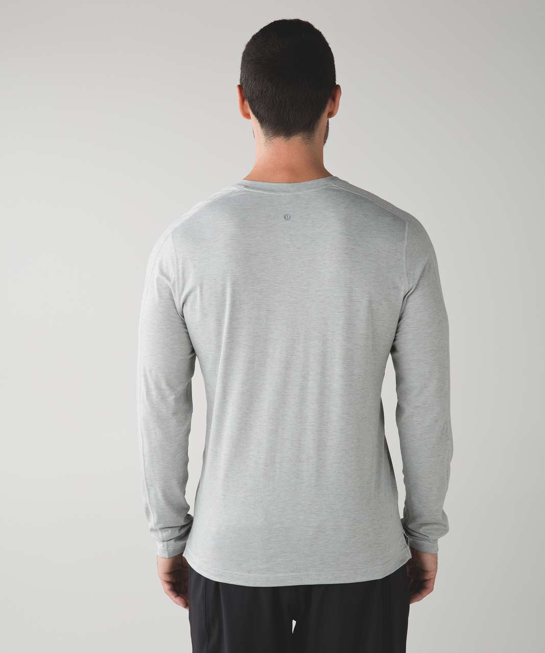 Lululemon Catalyst Long Sleeve - Heathered Silver Spoon