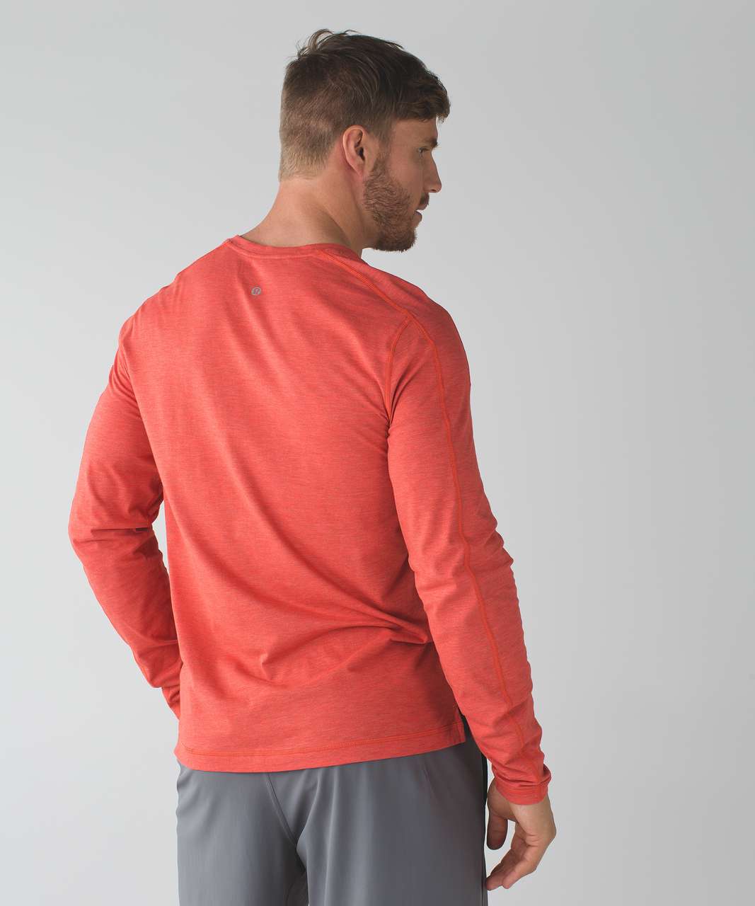 Lululemon Catalyst Long Sleeve - Heathered Alarming