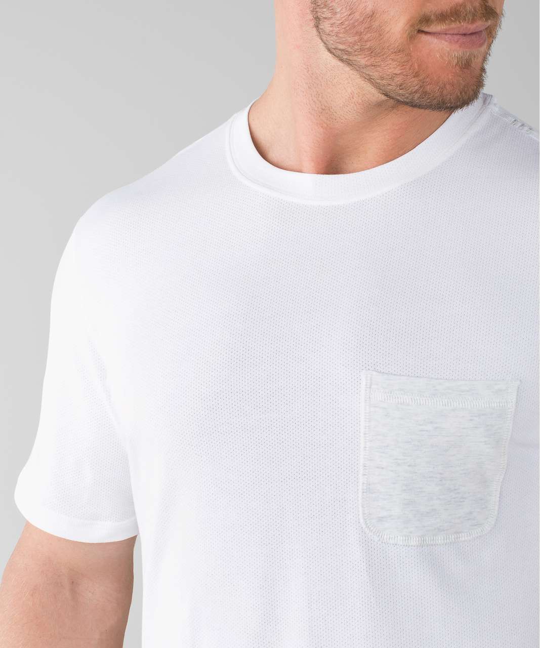 Lululemon Sundown Short Sleeve - White / Heathered White