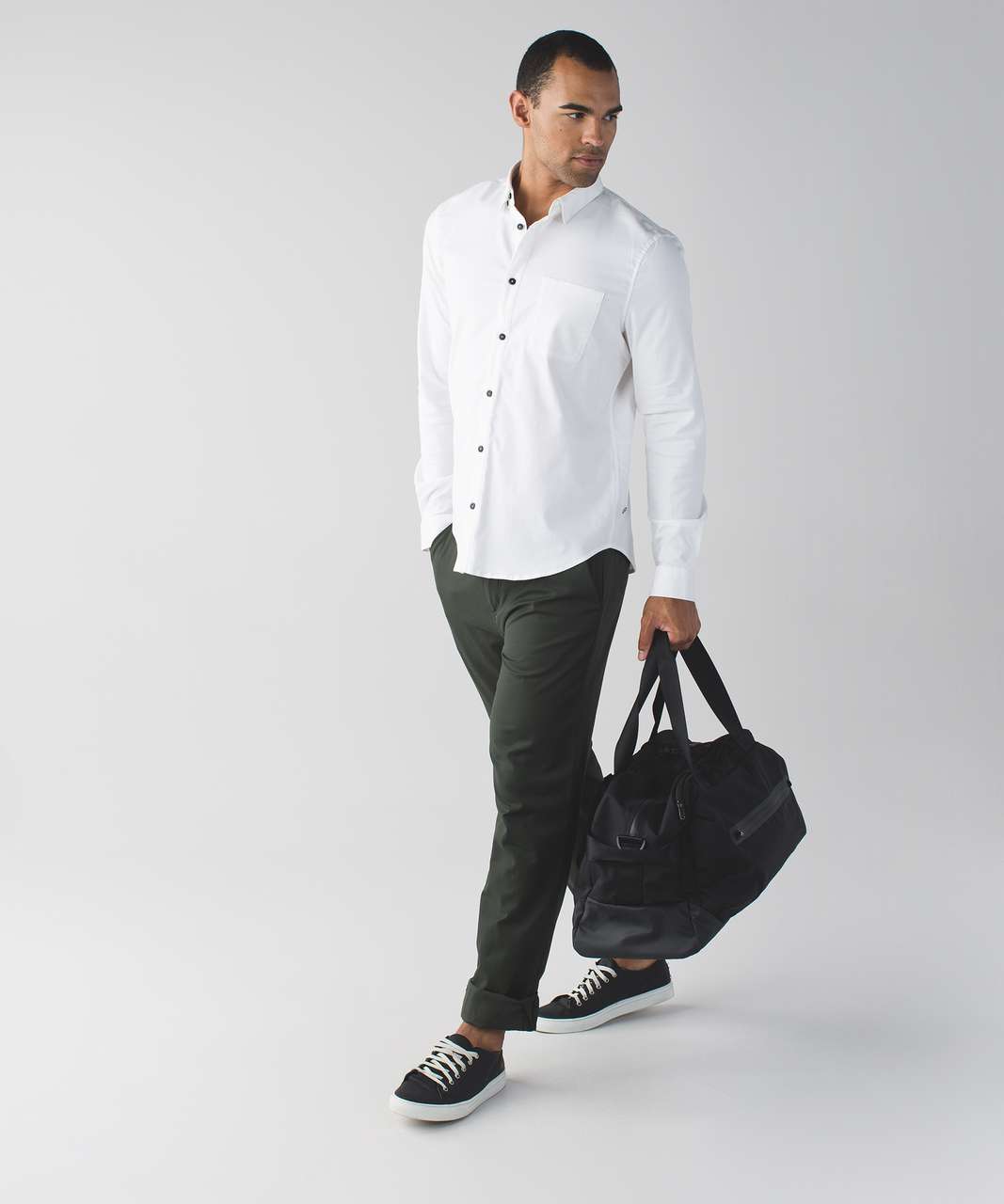 Lululemon Commission Long Sleeve Button Down *Qwick Oxford - White (Second Release)