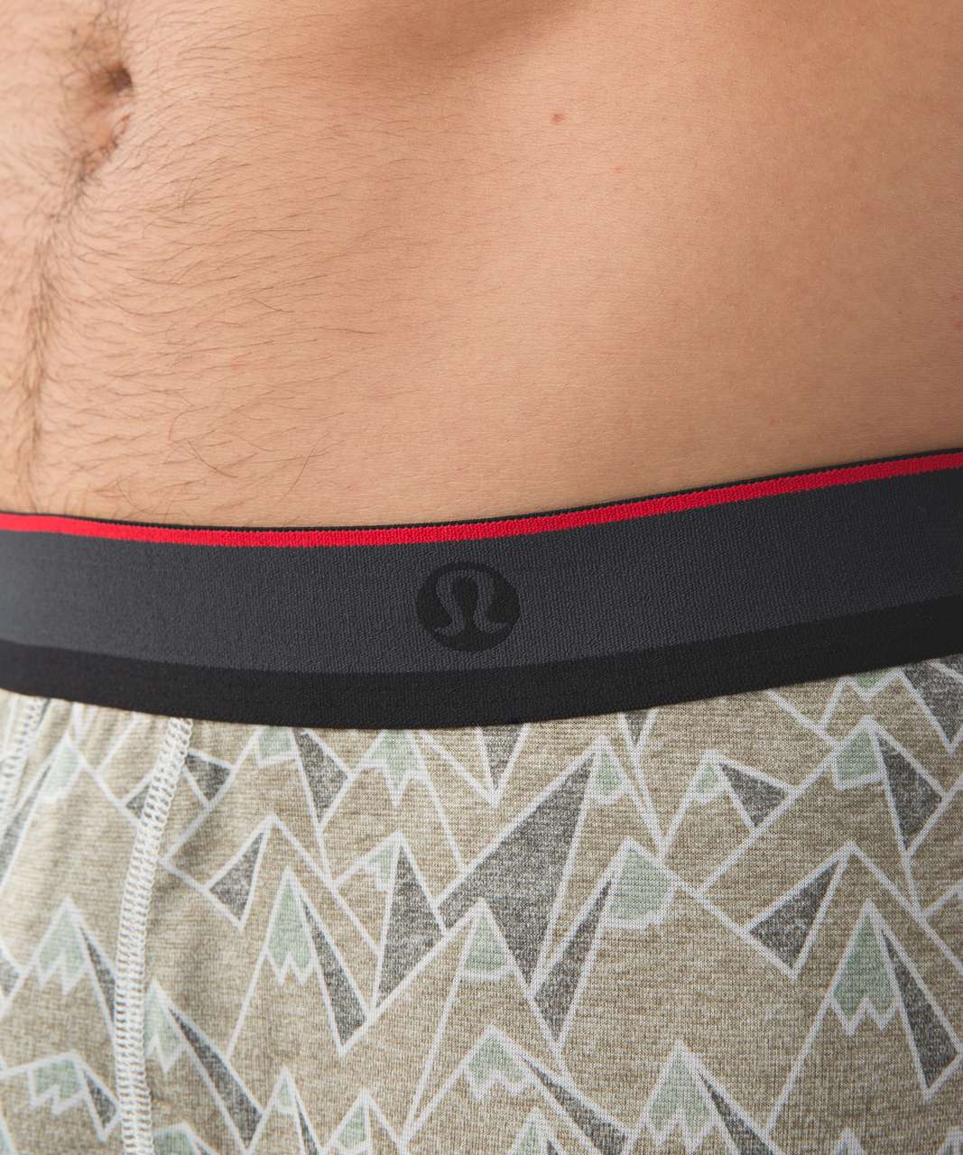 Lululemon No Boxer Boxer (The Long One) - Mountain Boogie Silver Spoon Moss