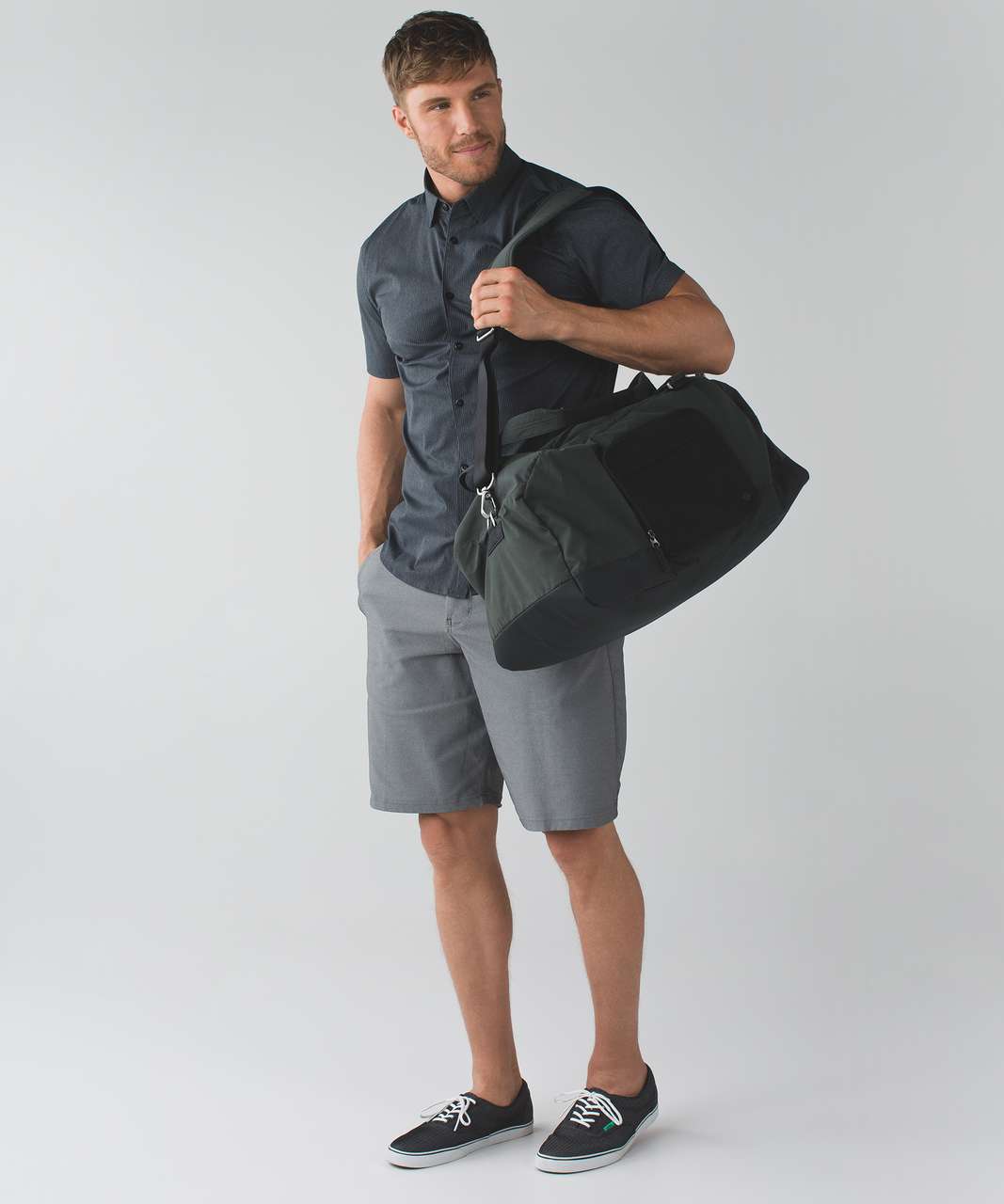 Lululemon City Sweat Duffel - Gator Green