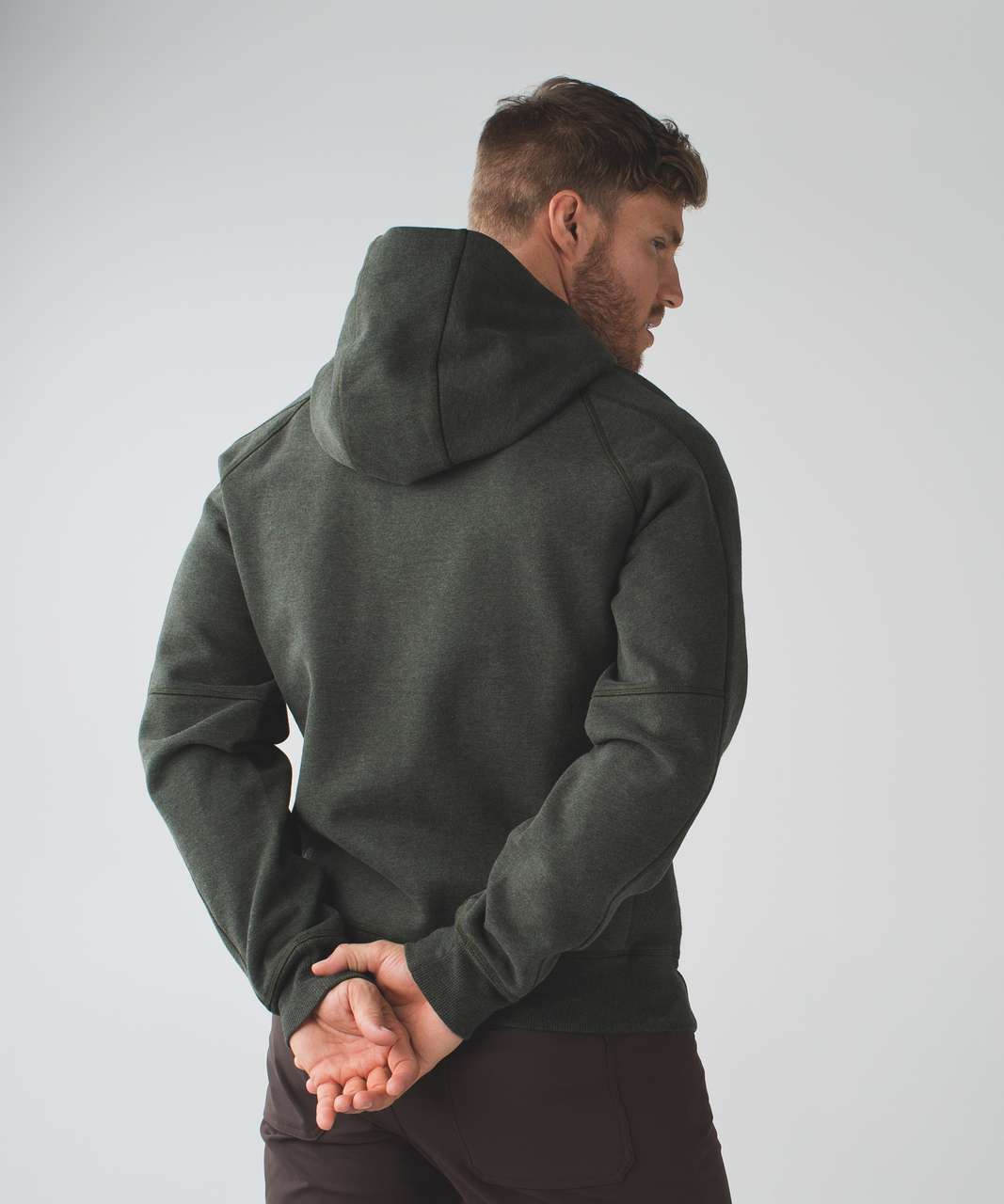 Lululemon Best Coast Hoodie - Heathered Gator Green / Gator Green