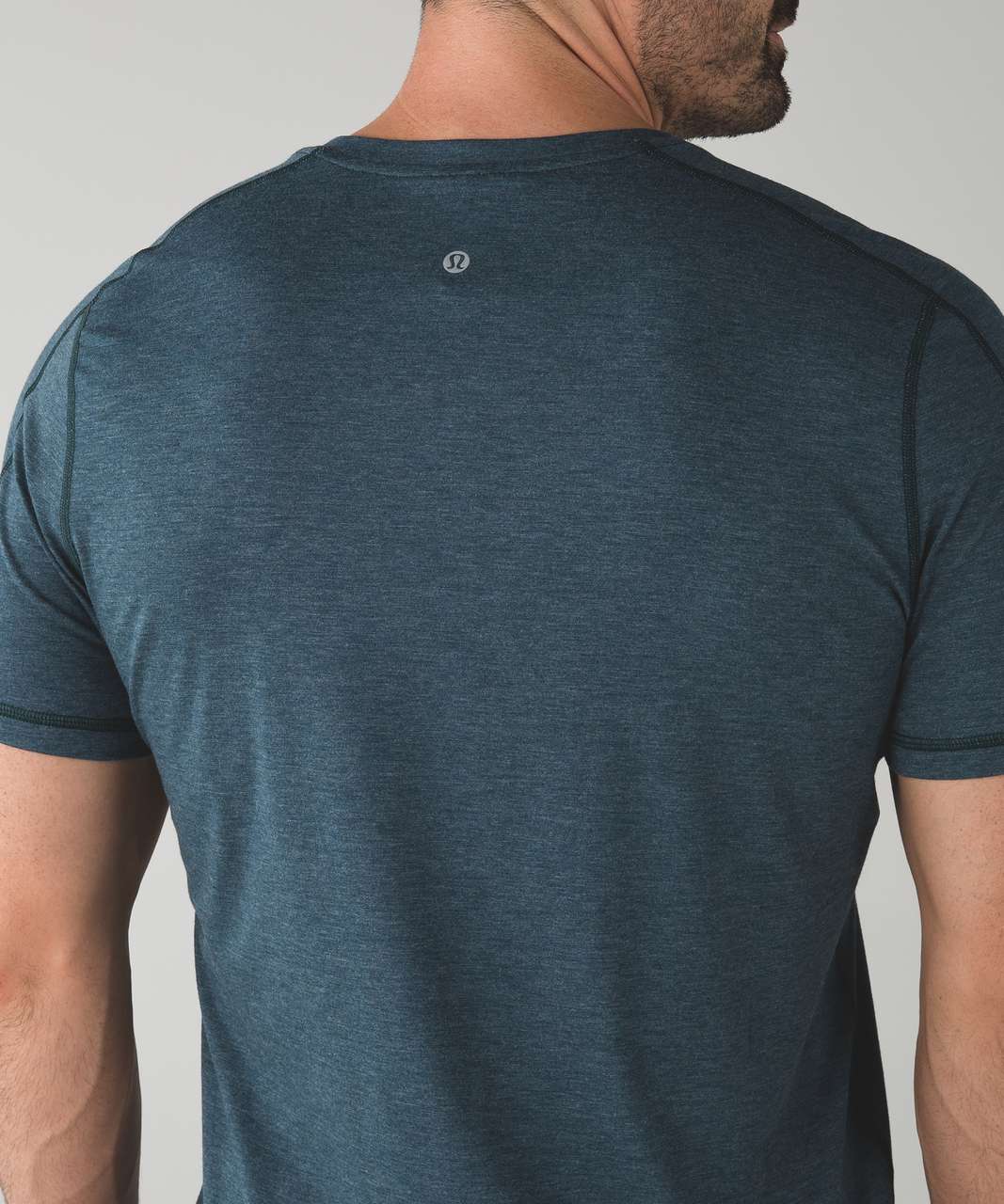 Lululemon Catalyst Short Sleeve - Heathered Alberta Lake